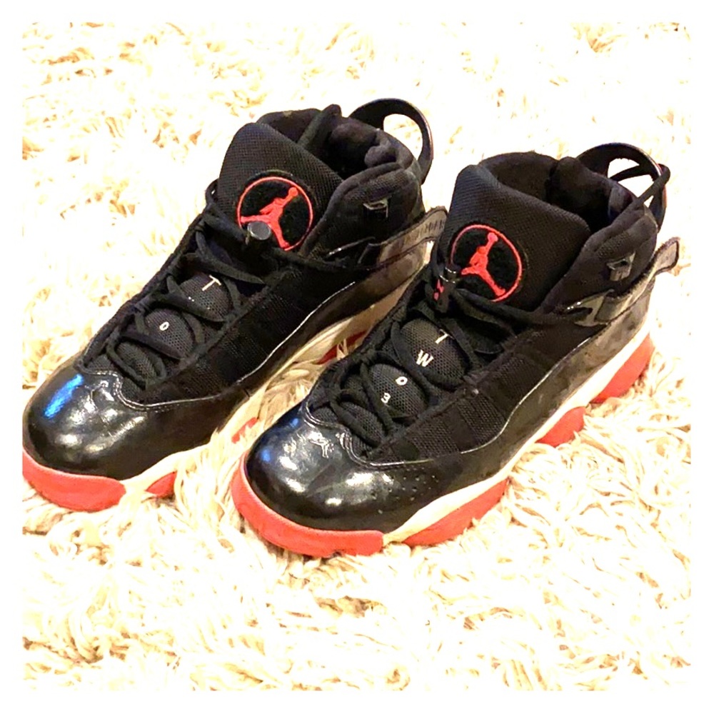 Jordan 6s Black and Pink